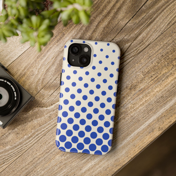 Blue Polka Dot Phone Case | Tough Phone Case