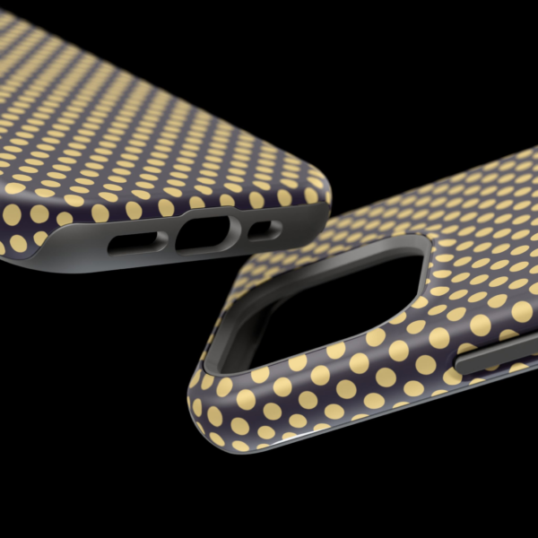 Gold Polka Dot Phone Case | Magnetic Impact-Resistant Case