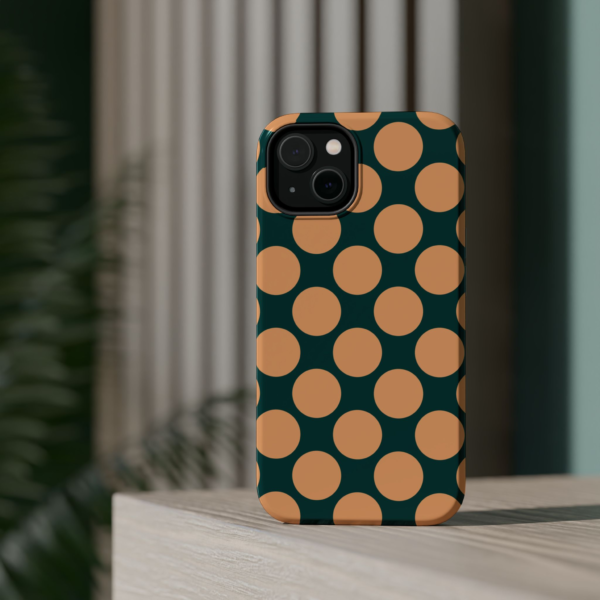 Retro Polka Dot Phone Case | Magnetic Impact-Resistant Case