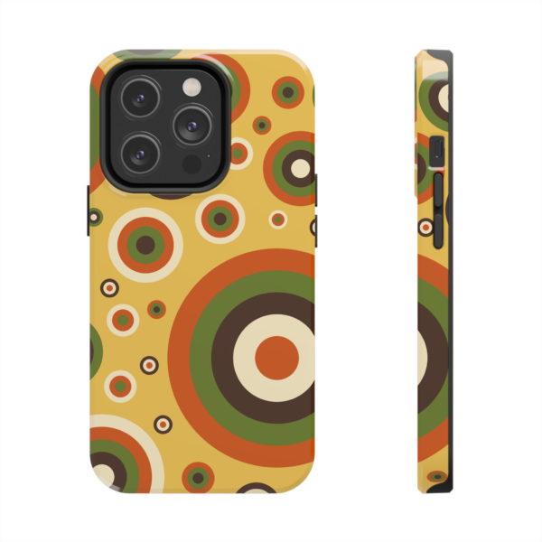 Retro Circle Pattern phone case | Tough Phone Cases