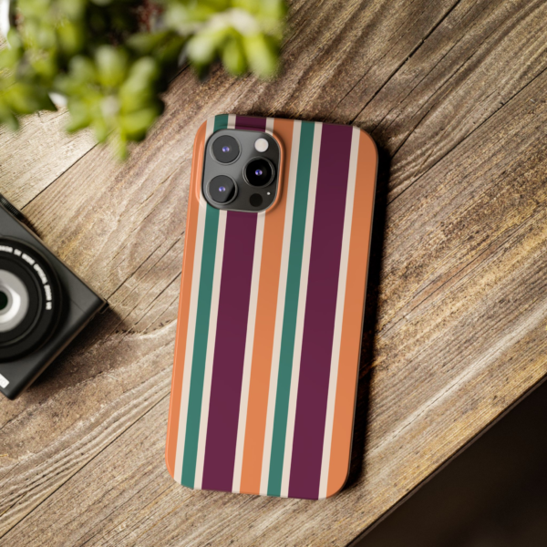 Multicolor Vertical Stripe Phone Case
